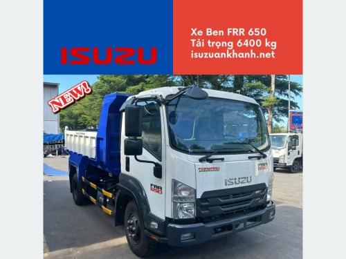 Xe ben Isuzu FRR 650 6400Kg