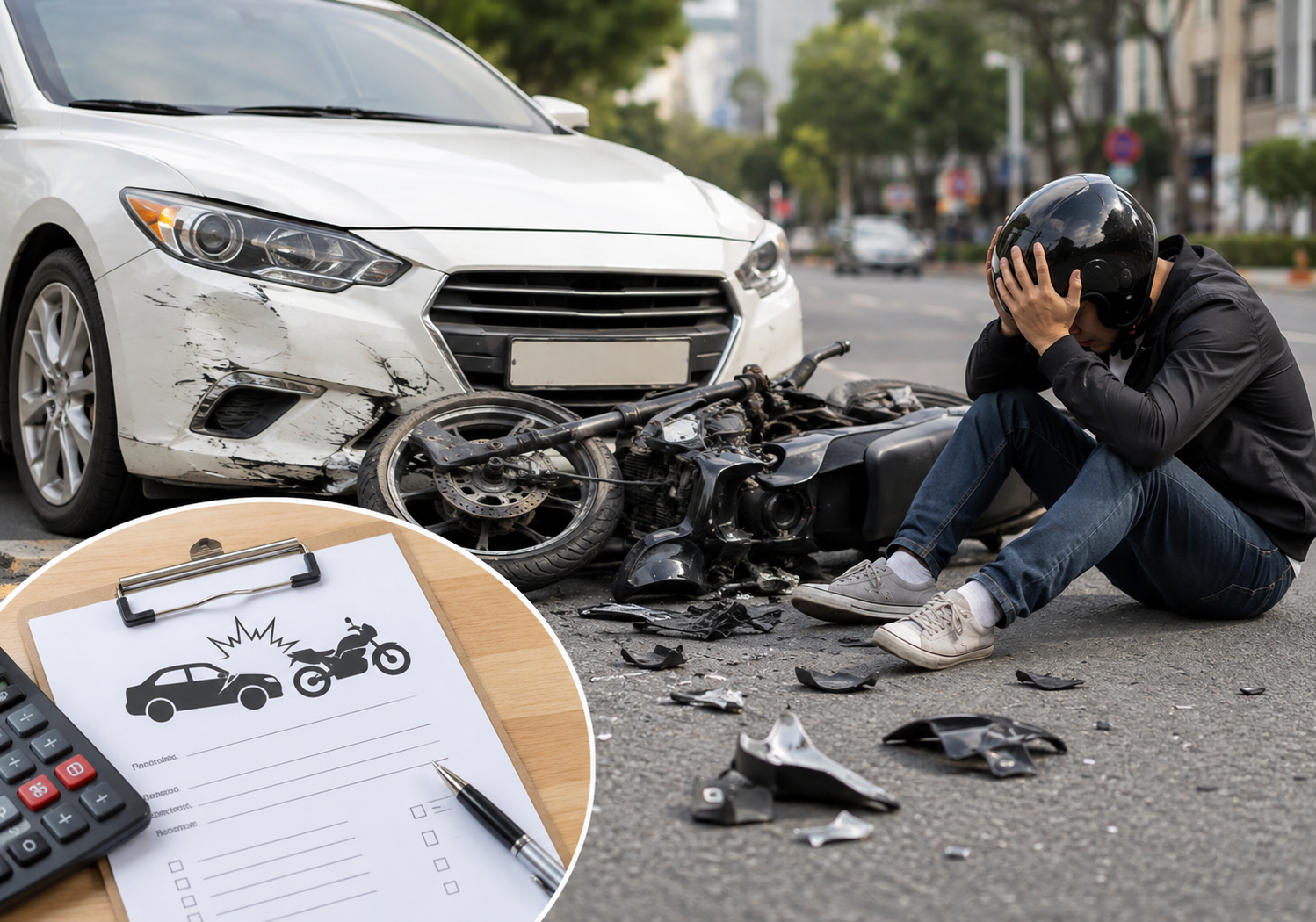 Bảo Hiểm Vật Chất Xe Chỉ Đền 50–70% Khi Bị Xe Khác Tông: Vì Sao?